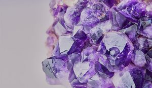 purple crystals